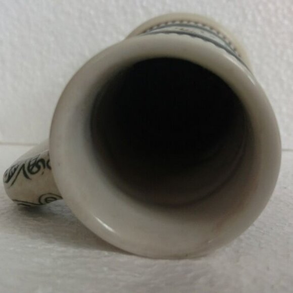 Vintage AVON Beer Stein Mug Cup Fishing Rainbow Trout English Setter 80s 1983 - Picture 6 of 10